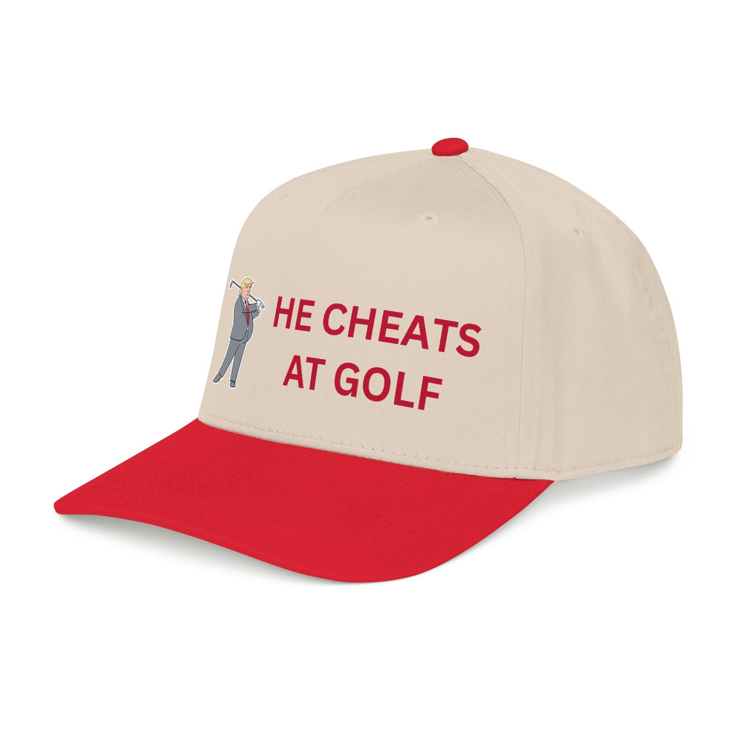 He Cheats at Golf — Trump Cap