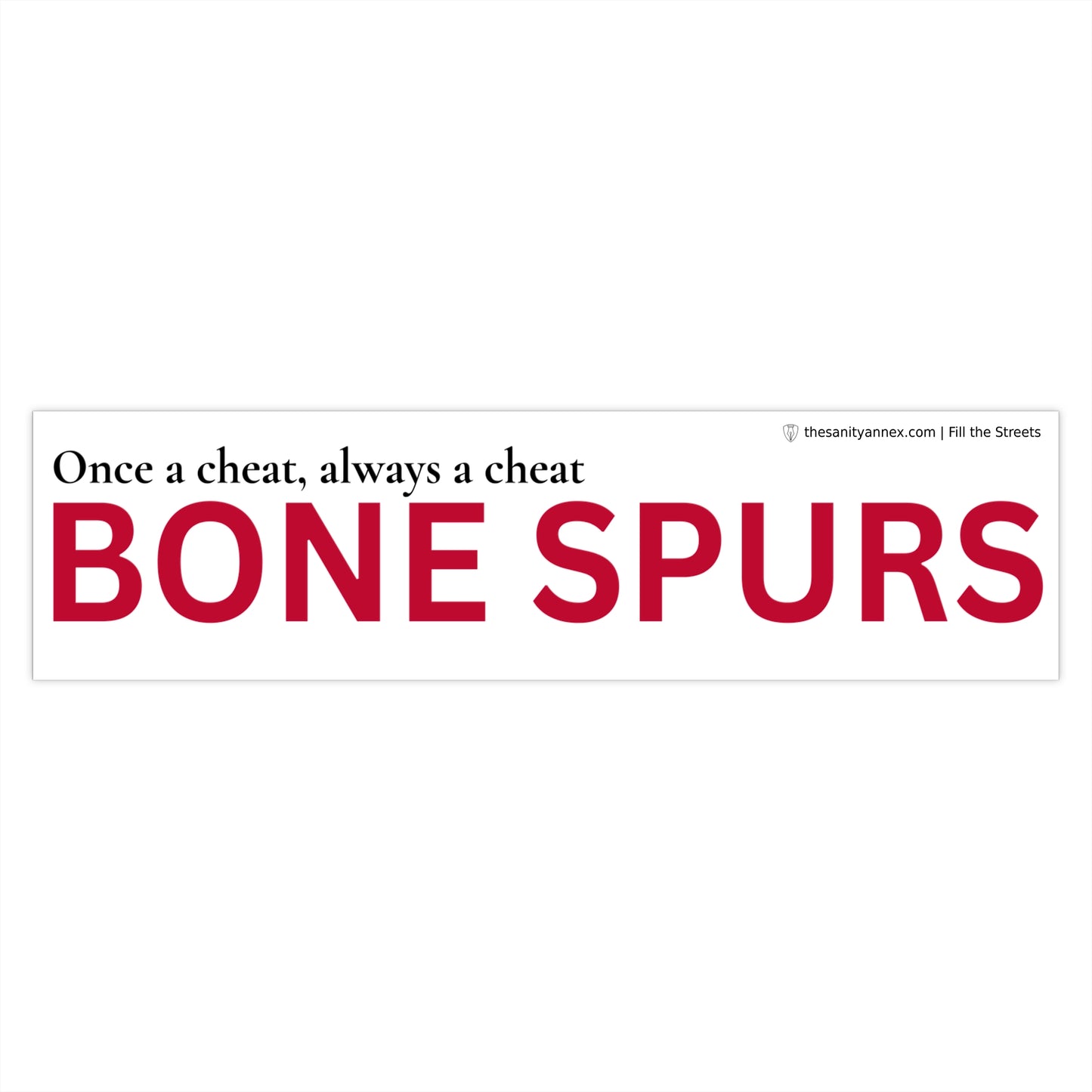 BONE SPURS — Waterproof Sticker 3-Pack