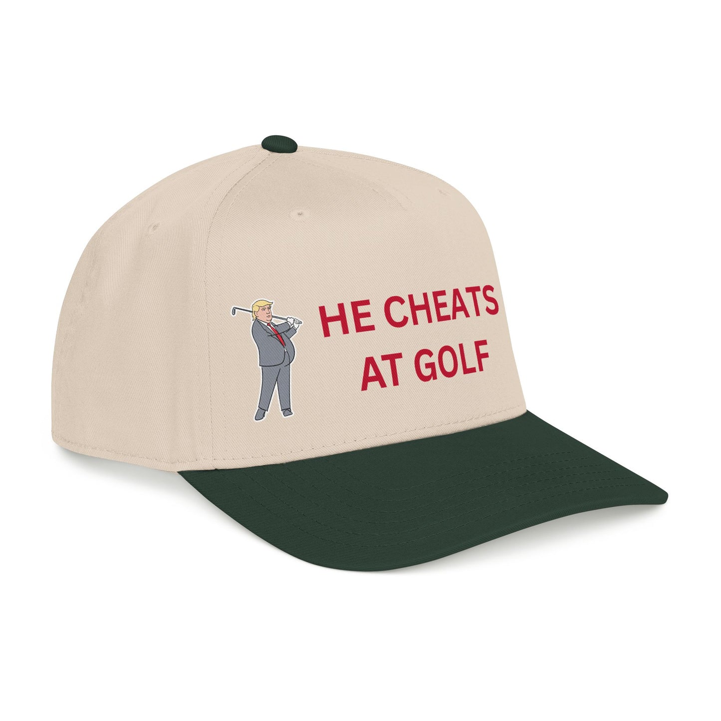 He Cheats at Golf — Trump Cap