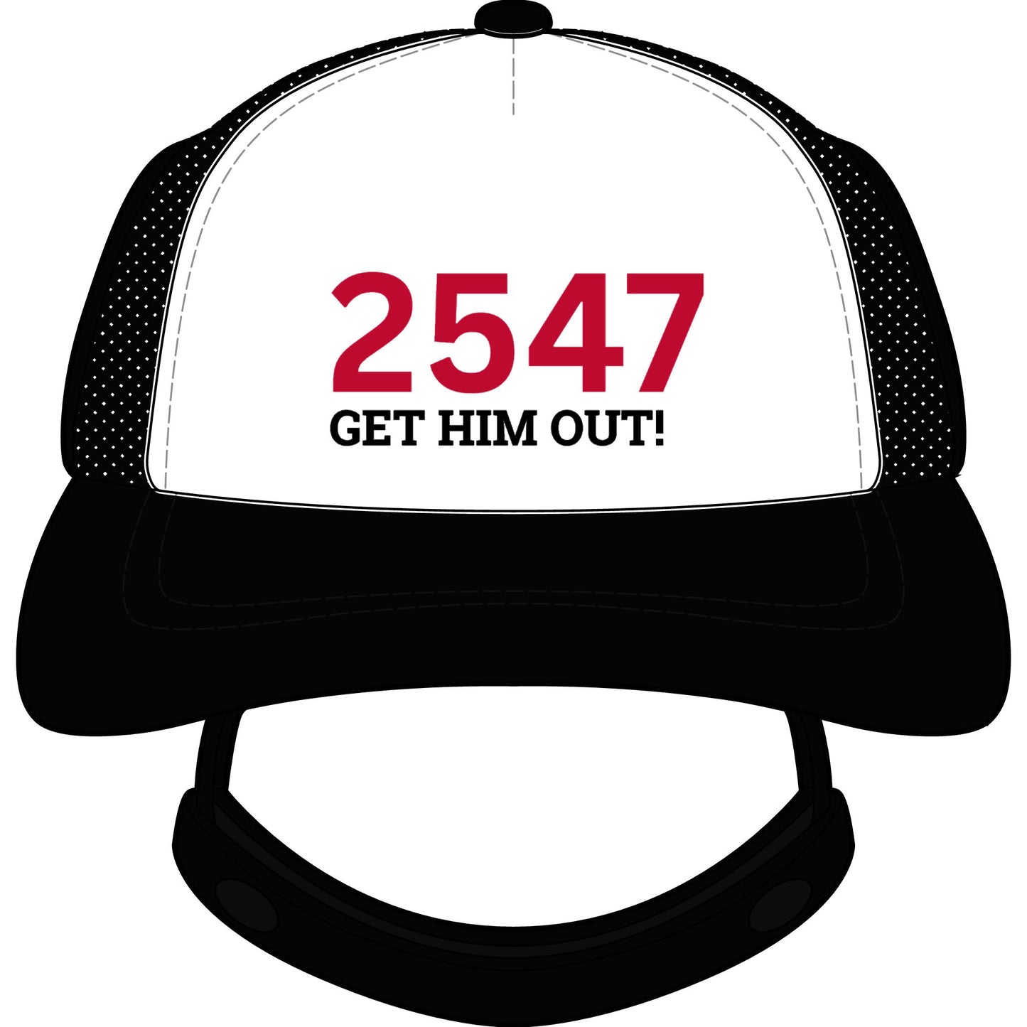Funny Dog Hat — 2547 Get Him Out