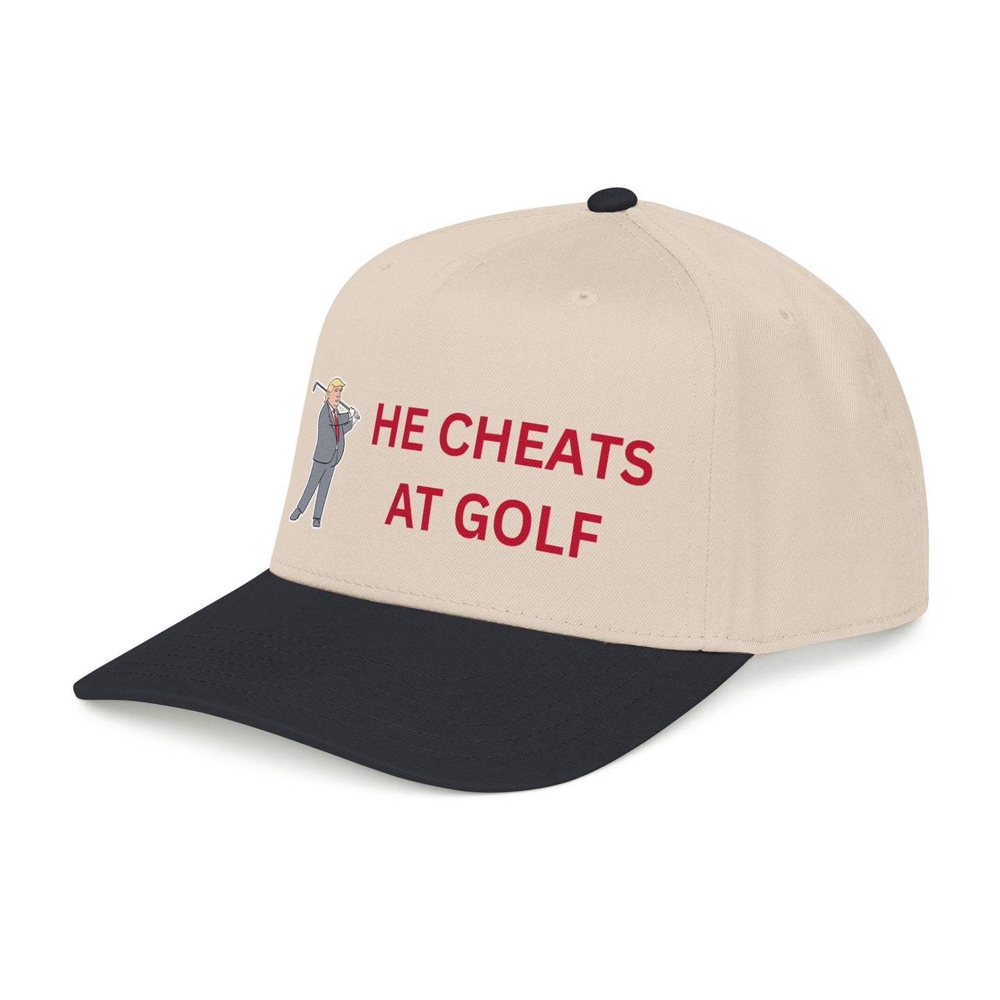 He Cheats at Golf — Trump Cap