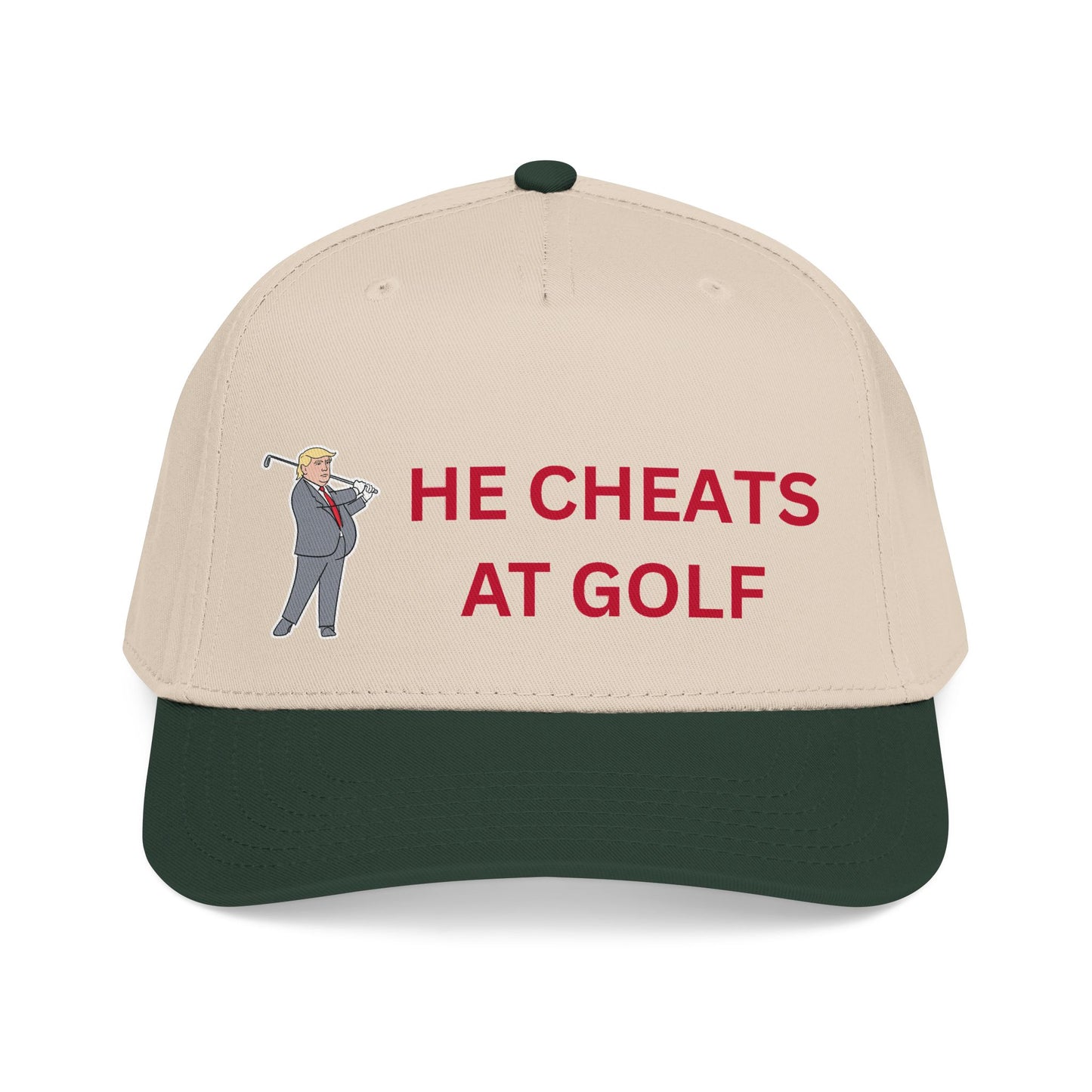 He Cheats at Golf — Trump Cap