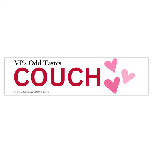 COUCH 💕 Odd Tastes—  Waterproof Sticker 3-Pack
