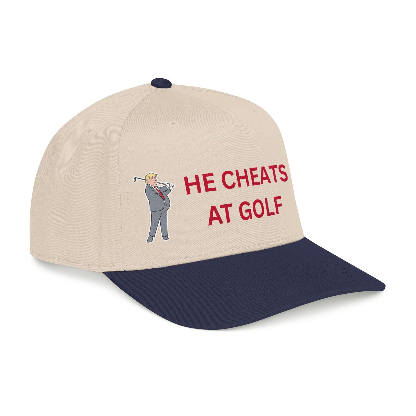 He Cheats at Golf — Trump Cap
