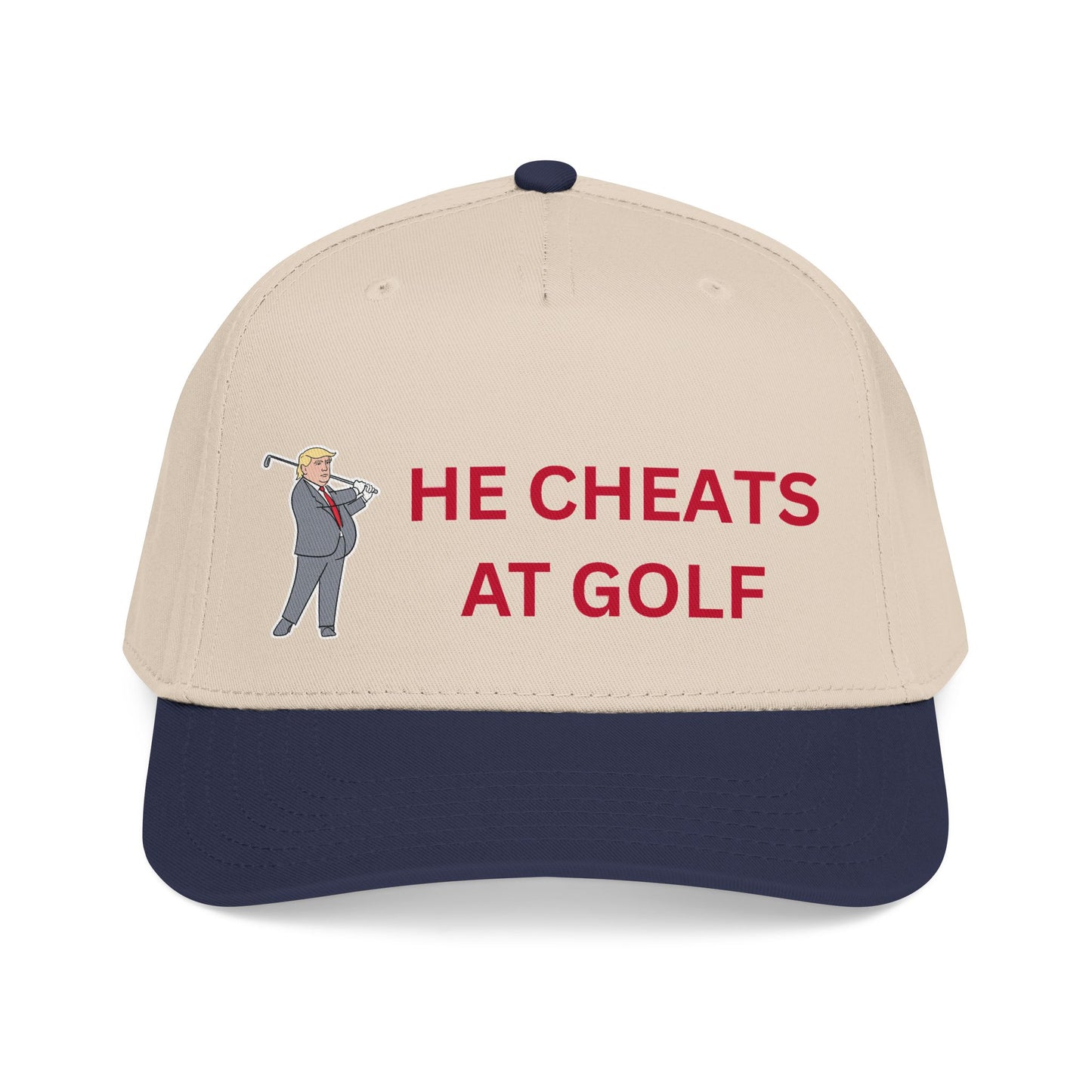 He Cheats at Golf — Trump Cap