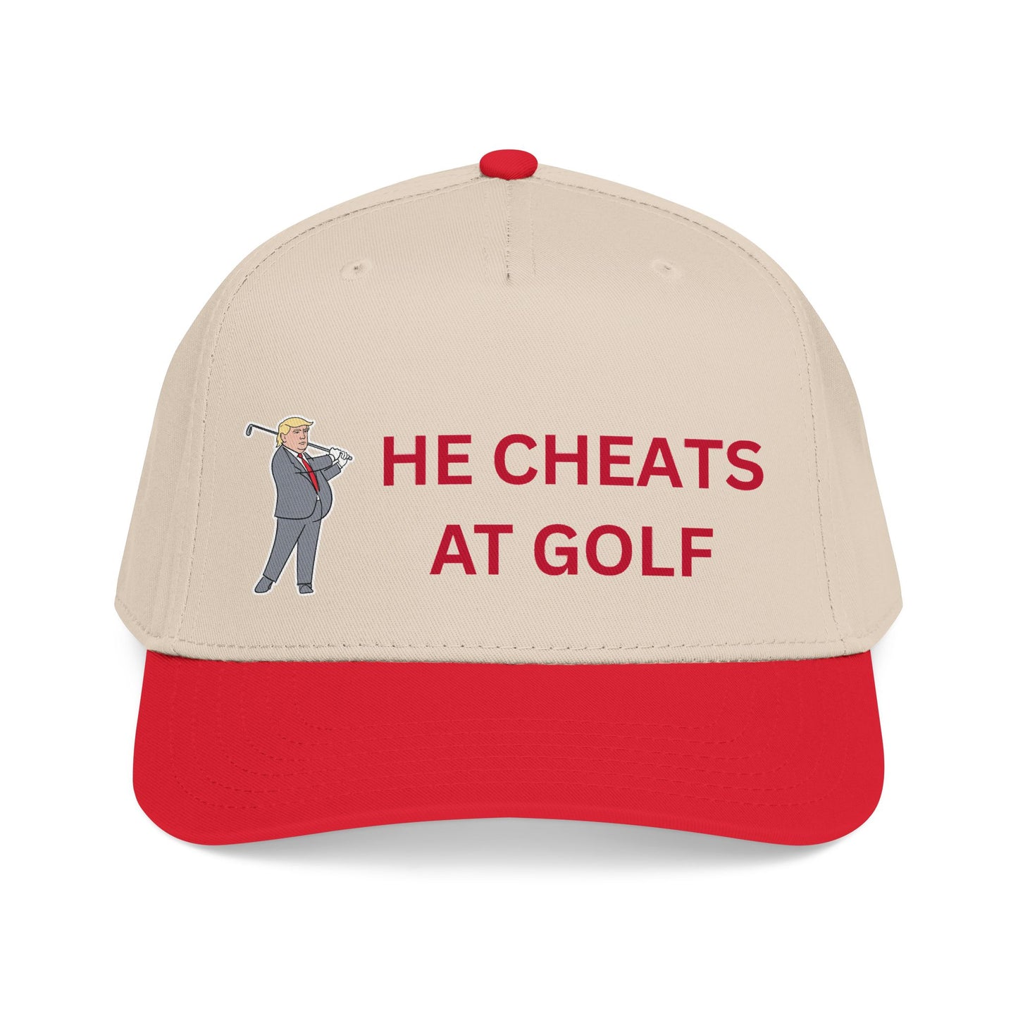 He Cheats at Golf — Trump Cap
