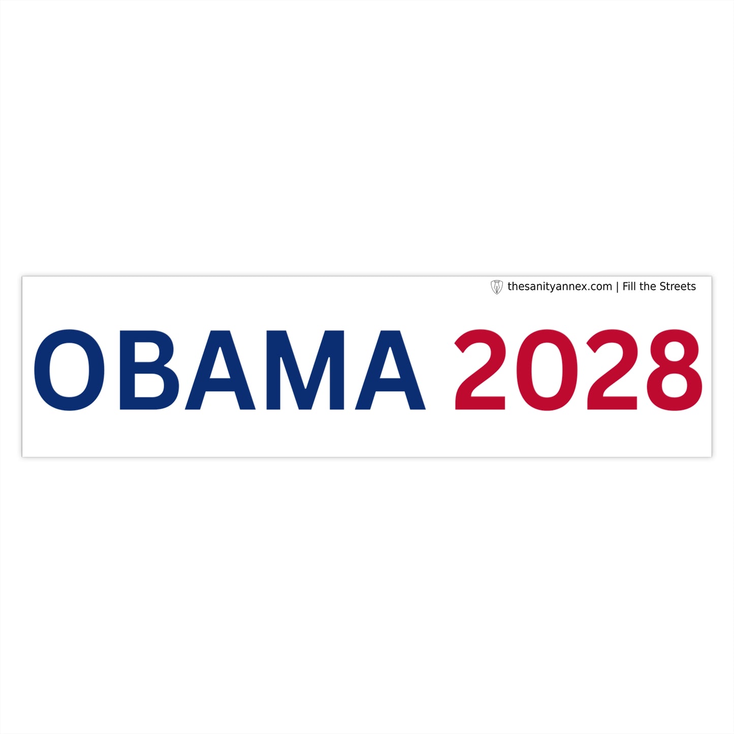 Obama 2028 — Waterproof Sticker 3-Pack