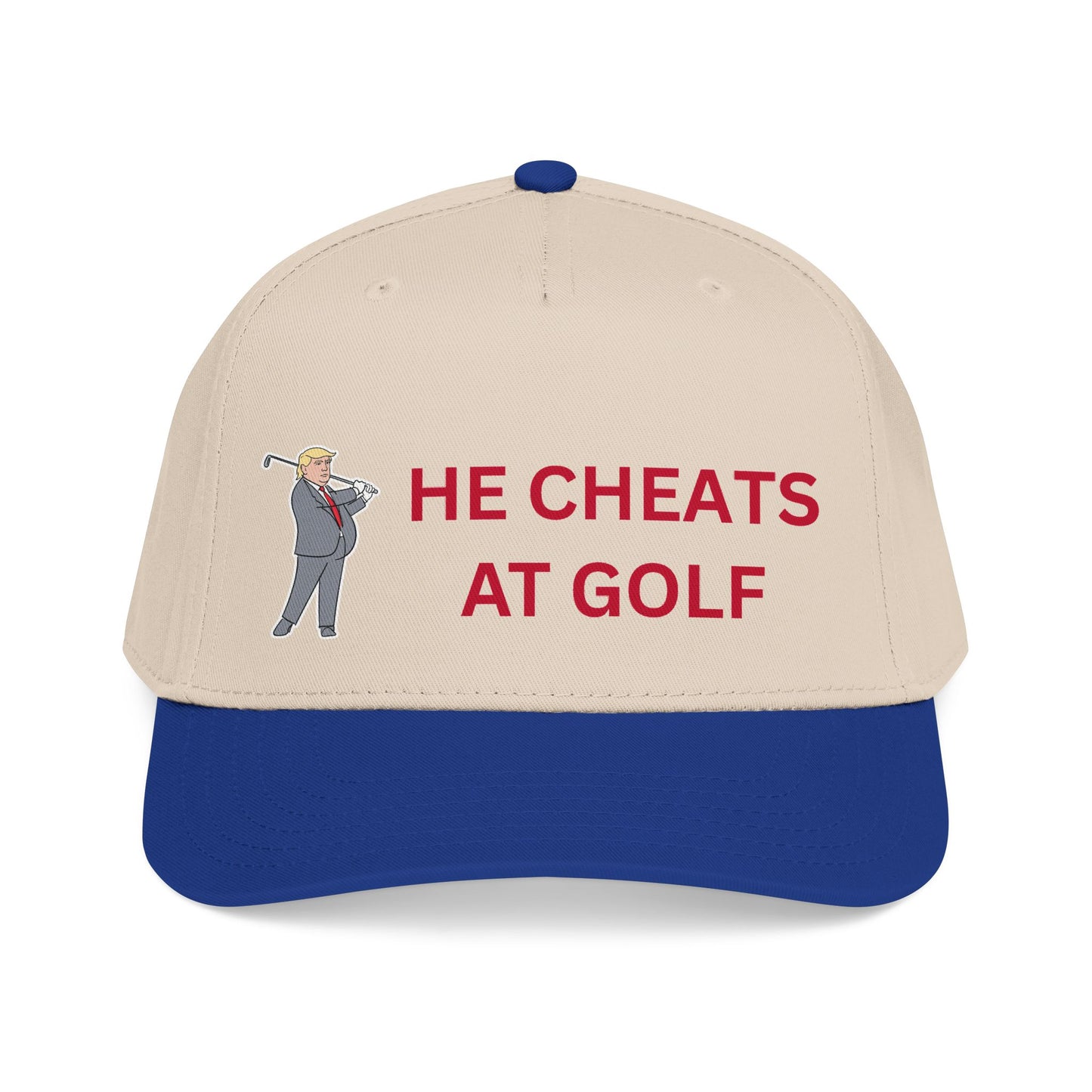 He Cheats at Golf — Trump Cap