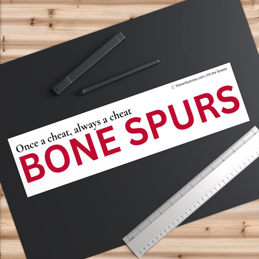 BONE SPURS — Waterproof Sticker 3-Pack